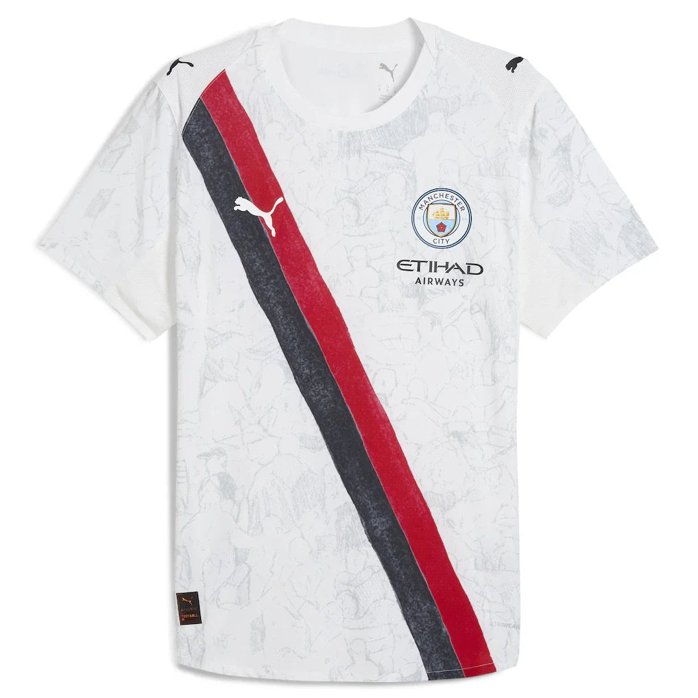 Manchester City Puma x KidSuper 2025 FIFA Club World Cup Authentic Jersey - White