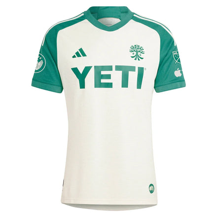 Austin FC adidas 2024 The Armadillo Kit Authentic Custom Jersey - Tan