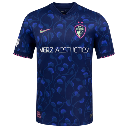 North Carolina Courage Nike 2026 Third Stadium Replica Jersey - Navy