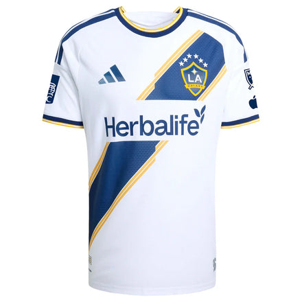Gabriel Pec LA Galaxy adidas 2026 The VeloCITY Kit On-Field Authentic Patch Jersey - White