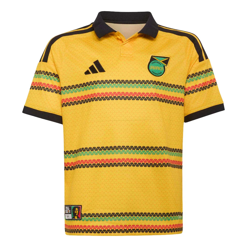 Jamaica National Team adidas Youth 2026 Replica Jersey - Yellow
