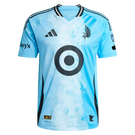 Anthony Markanich Minnesota United FC adidas 2025 CONVERGENCE On-Field Authentic Jersey – Blue