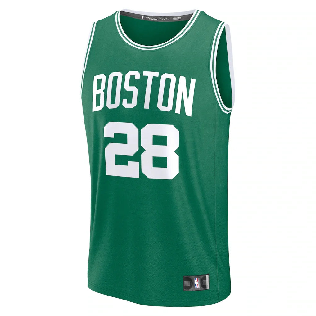 Hugo Gonzalez Boston Celtics Fanatics 2025 NBA Draft First Round Pick Fast Break Replica Jersey - Icon Edition - Kelly Green