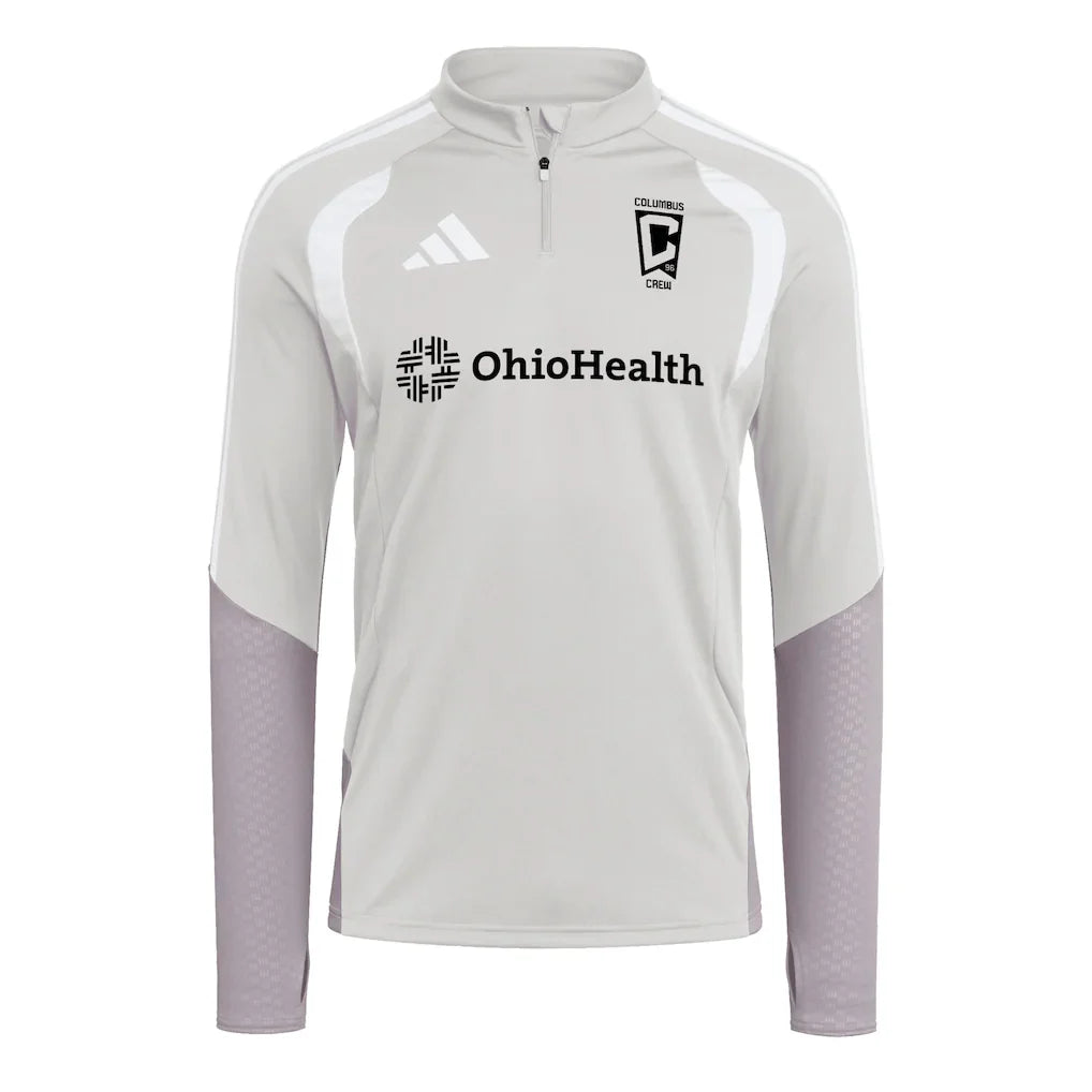Columbus Crew adidas 2026 Tiro Competition Quarter-Zip Training Top - Silver