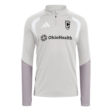 Columbus Crew adidas 2026 Tiro Competition Quarter-Zip Training Top - Silver