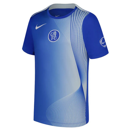 Chelsea Nike Youth 2025/26 Third Academy Pro Pre-Match Dri-Fit Top - Blue