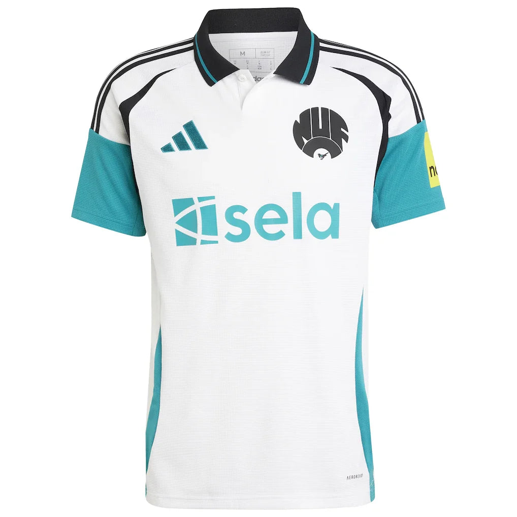 Newcastle United adidas 2024/25 Third Replica Jersey - White