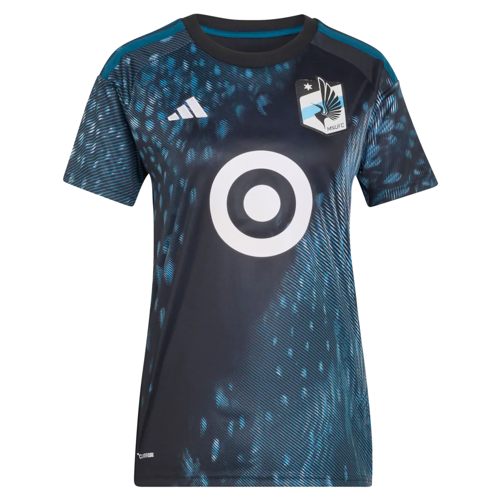 Joaquín Pereyra Minnesota United FC adidas Women's 2026 The Decade Kit Replica Jersey - Black