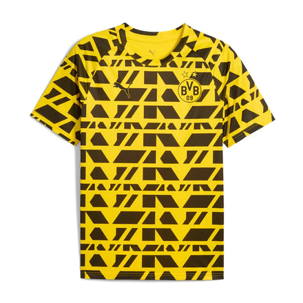 Borussia Dortmund Puma 2025/26 Pre-Match Training Jersey - Yellow