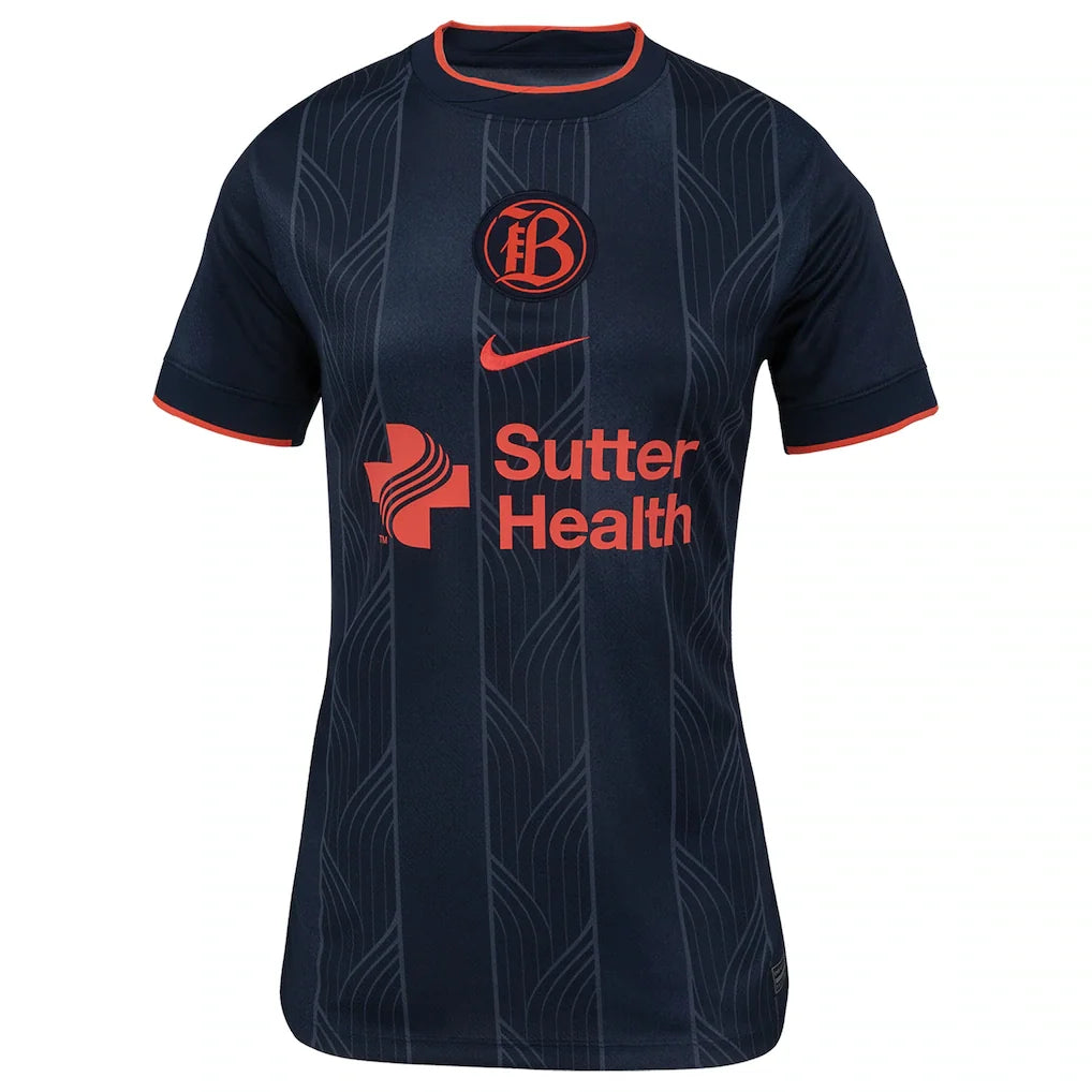 Bay FC Nike Women's 2025 Primary Stadium Replica Jersey - Navy