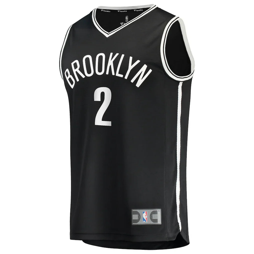 Daniel Wolf Brooklyn Nets Fanatics Fast Break Replica Jersey - Black - Icon Edition