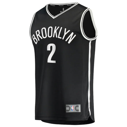 Daniel Wolf Brooklyn Nets Fanatics Fast Break Replica Jersey - Black - Icon Edition