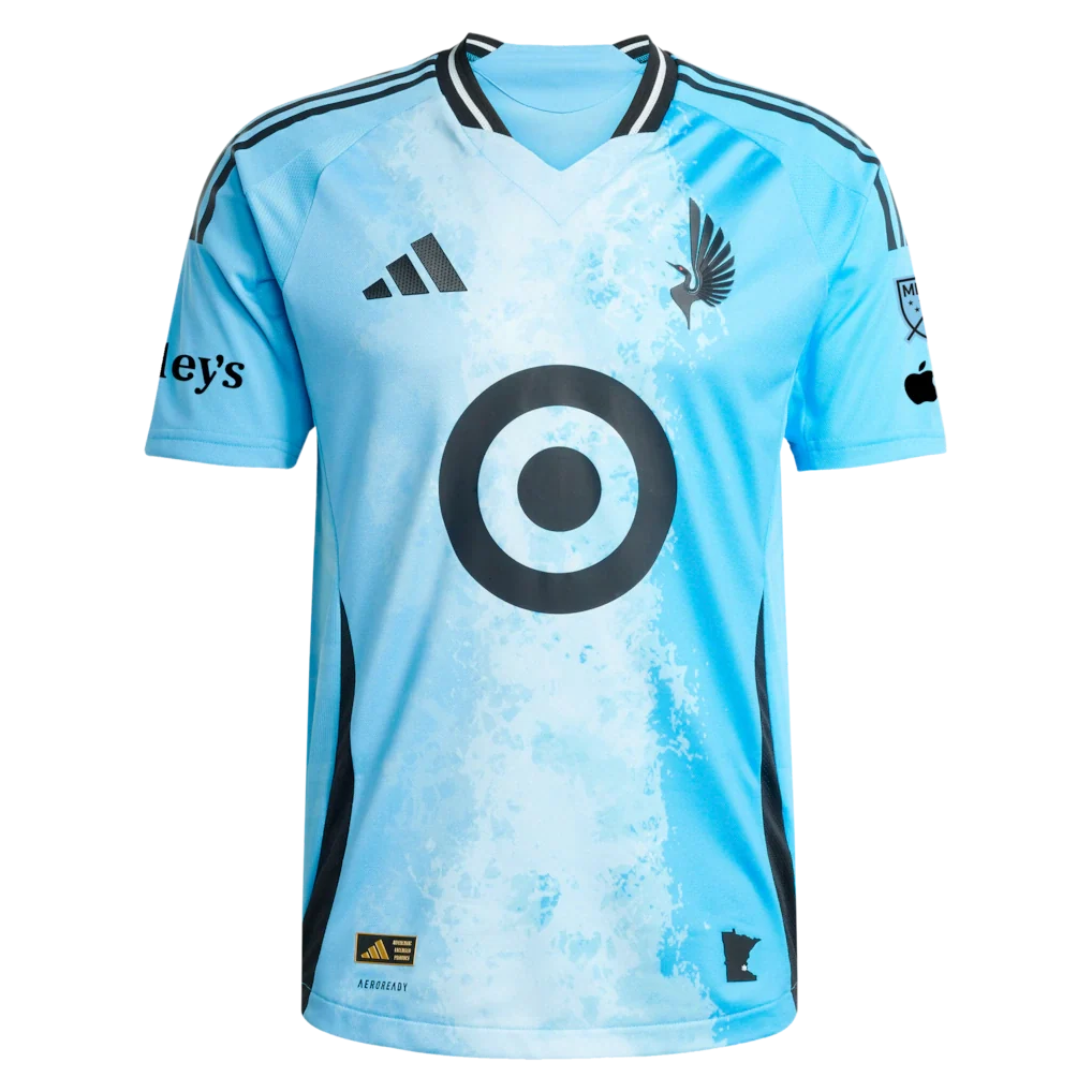 James Rodriguez Minnesota United FC adidas 2025 CONVERGENCE On-Field Authentic Jersey – Blue