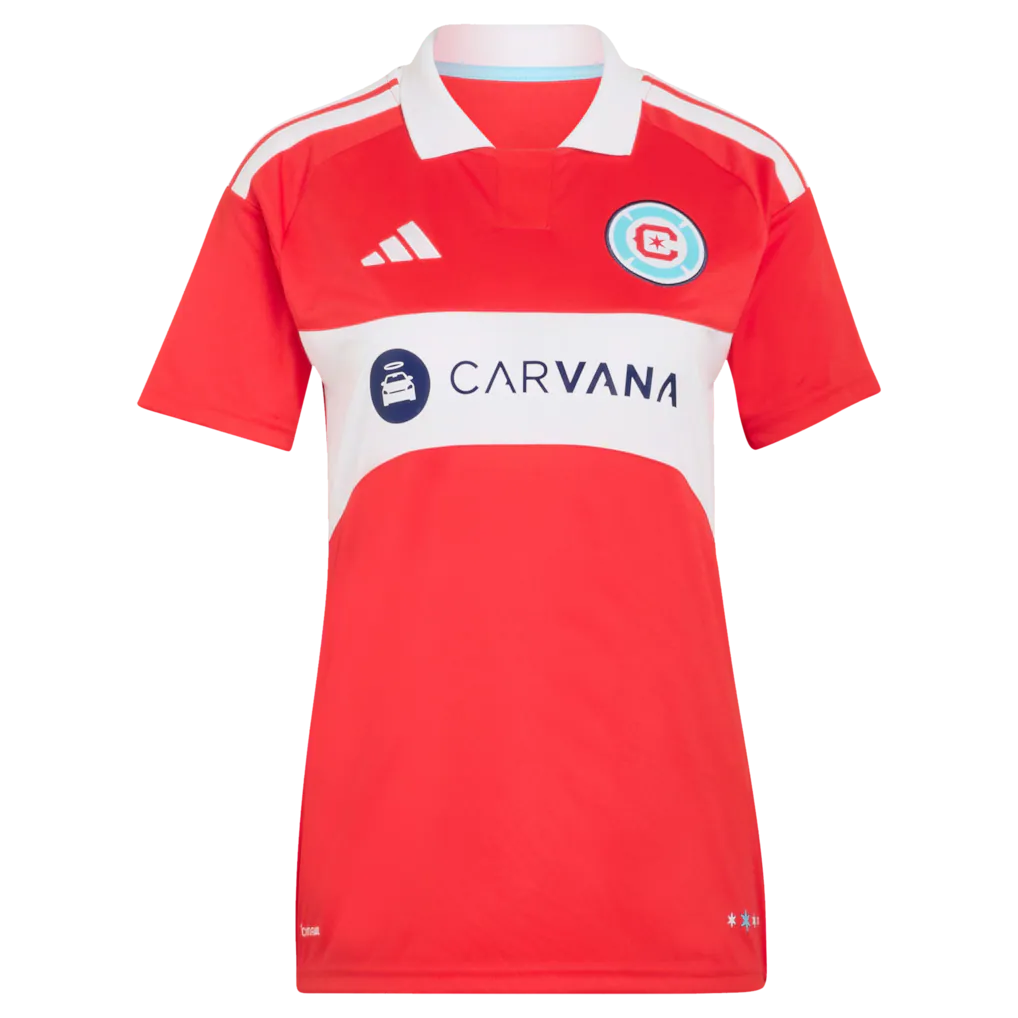 Chicago Fire adidas Women's 2026 Forever Red Replica Custom Jersey - Red