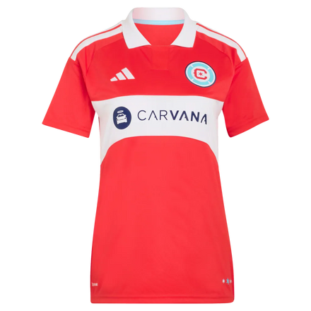 Chicago Fire adidas Women's 2026 Forever Red Replica Custom Jersey - Red