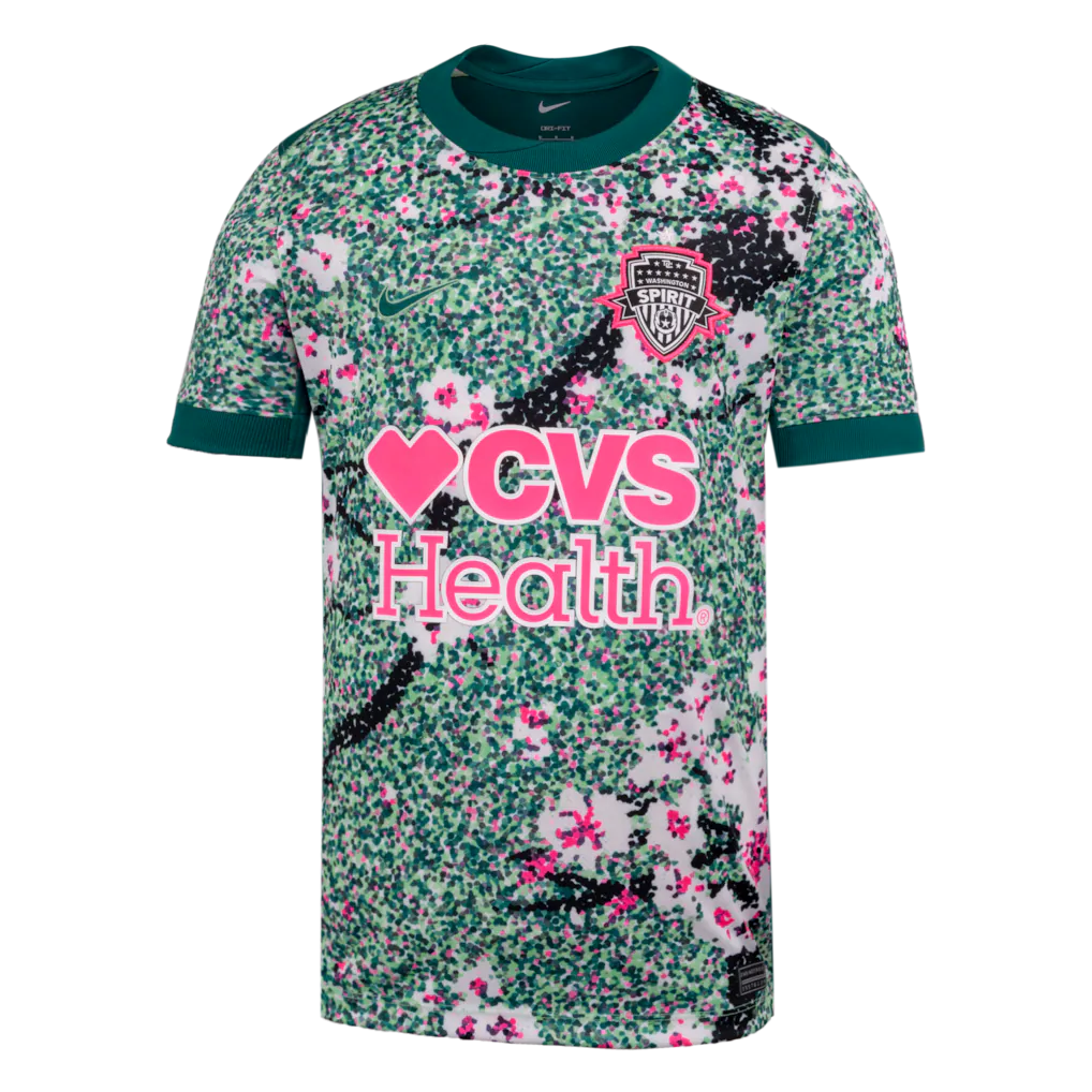 Washington Spirit Nike Youth 2026 Primary Stadium Replica Jersey - Green