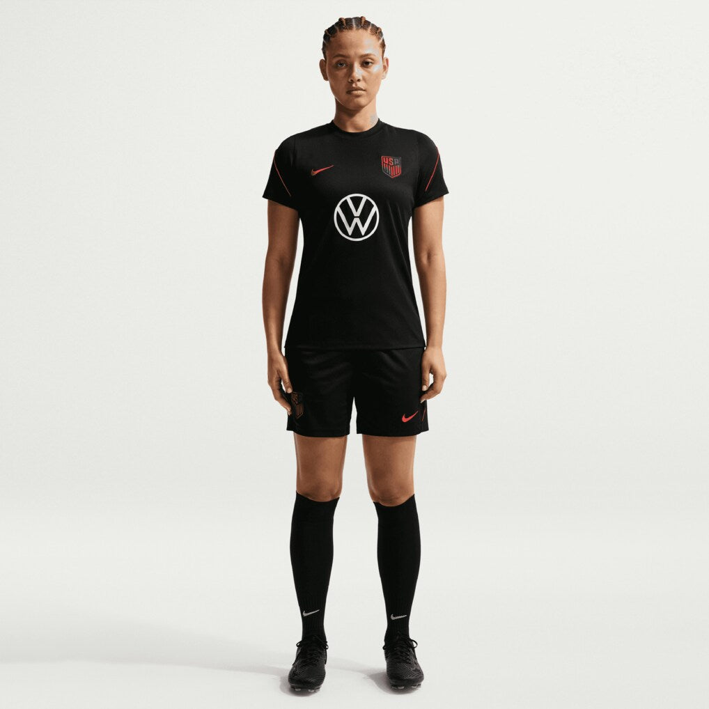 USMNT Nike Women's 2026 Strike Dri-FIT Top - Black