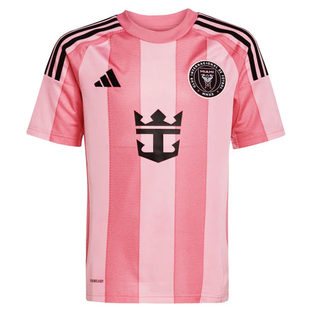 Inter Miami CF adidas Youth 2025 Euforia Replica Custom Jersey - Light Pink