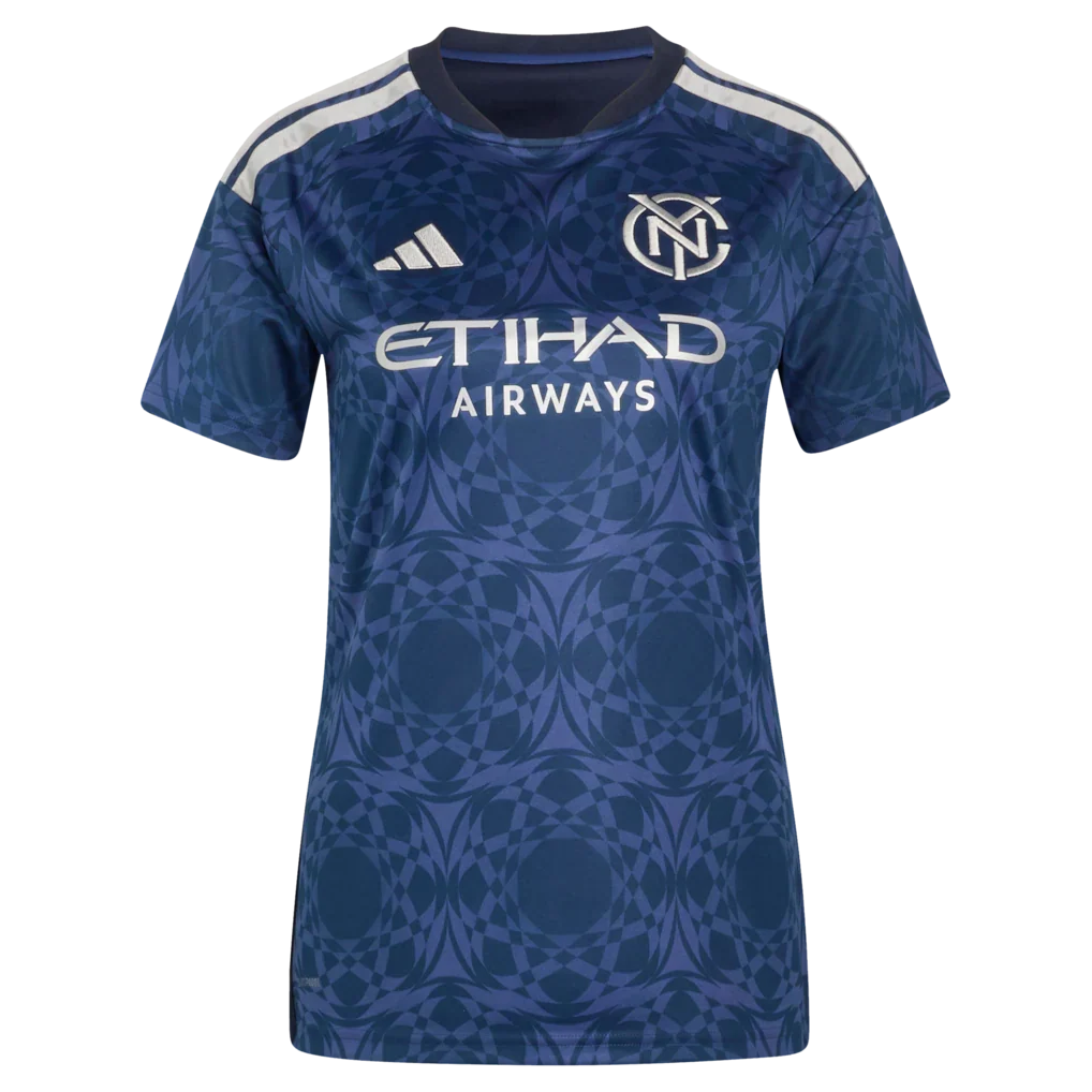 Nicolás Fernández Mercau New York City FC adidas Women's 2026 The All Nations Kit Replica Jersey - Blue