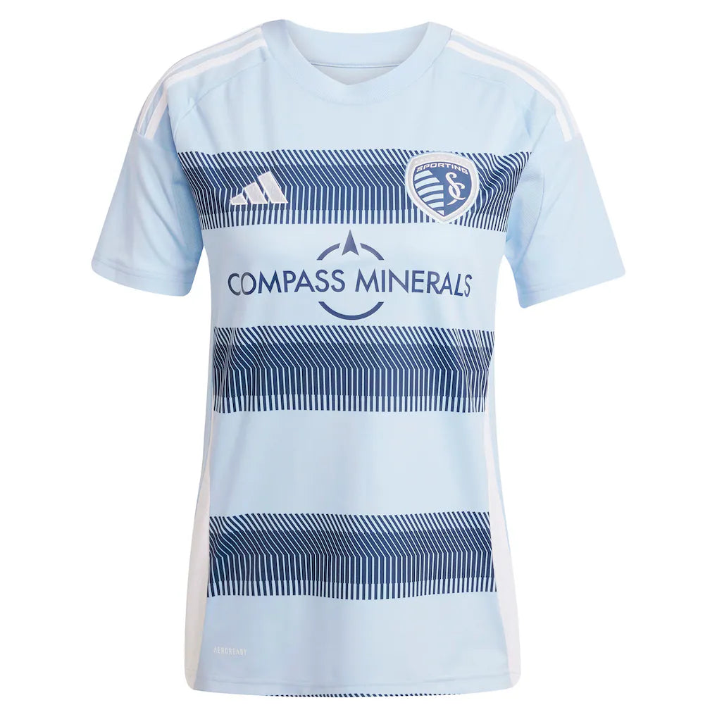 Erik Thommy Sporting Kansas City adidas Women's 2025 One KC Replica Player Jersey - Light Blue