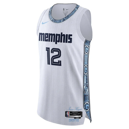 Ja Morant Memphis Grizzlies Nike Unisex 2025/26 Authentic Jersey - City Edition - White