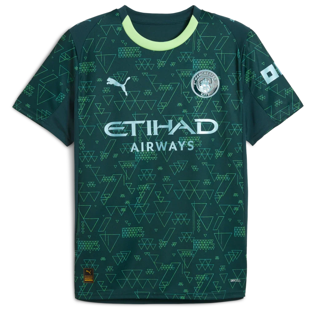 Manchester City Puma x EA SPORTS FC 2025/26 Fourth Jersey - Green