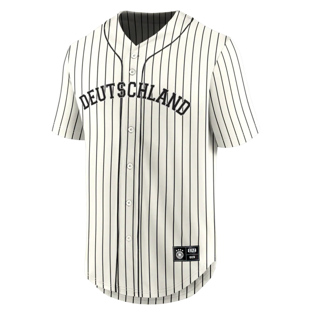 Germany National Team Fanatics Oversized Baseball Jersey - Cream