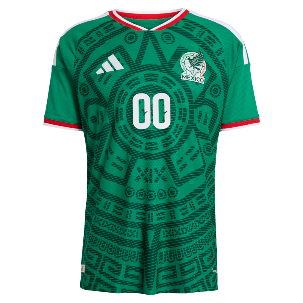 Mexico National Team adidas 2026 Home Authentic Custom Jersey - Green