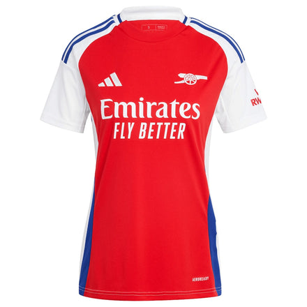 Arsenal adidas Women's 2024/25 Home Replica Custom Jersey – Red