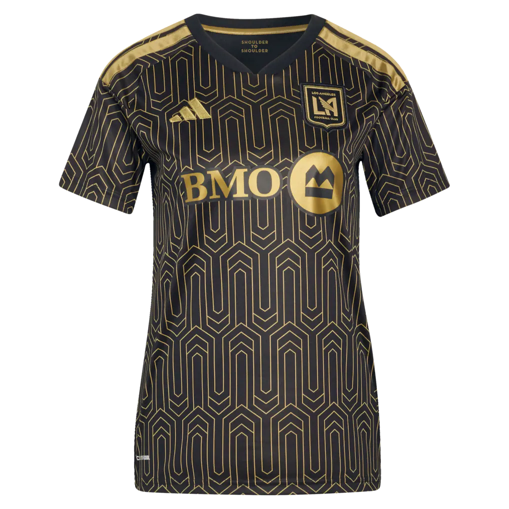 LAFC adidas Women's 2026 Primary Kit Replica Jersey - Black
