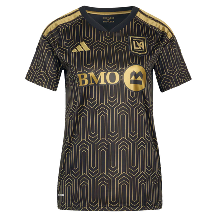 LAFC adidas Women's 2026 Primary Kit Replica Jersey - Black