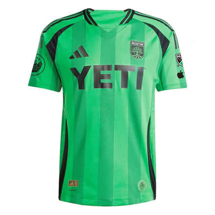 Myrto Uzuni Austin FC adidas 2025 The Heartbeat On-Field Authentic Jersey – Green