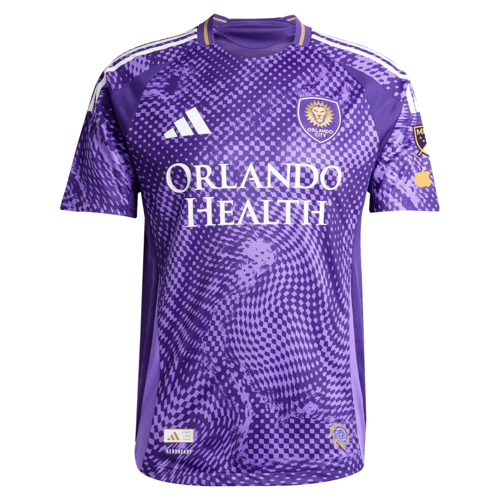 Orlando City SC adidas 2025 Perfect Storm On-Field Authentic Patch Custom Jersey - Purple