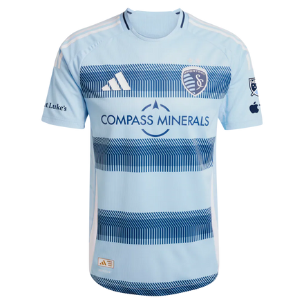 Sporting Kansas City adidas 2025 One KC On-Field Authentic Custom Jersey - Light Blue