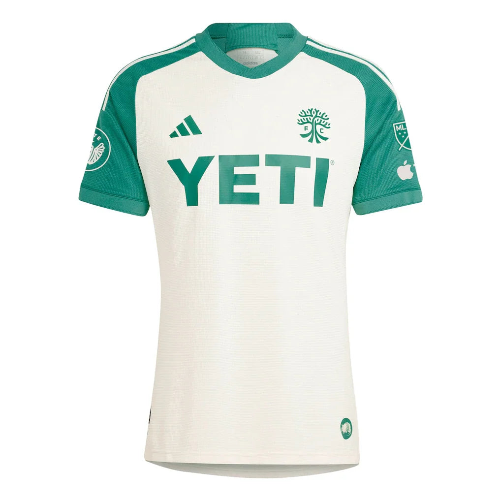 Ilie Sanchez Austin FC adidas 2024 The Armadillo Kit Authentic Player Jersey - Tan