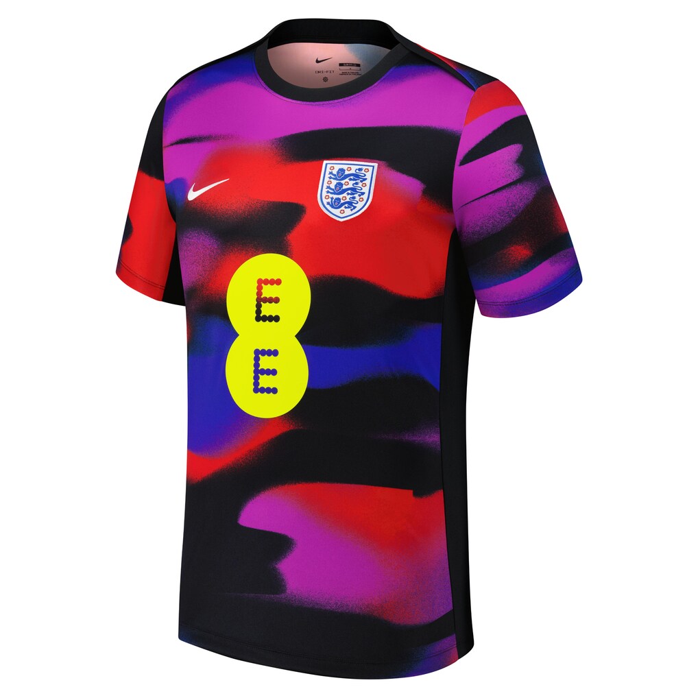 England Women's National Team Nike 2025 Academy Pro Pre-Match Performance Top - Black