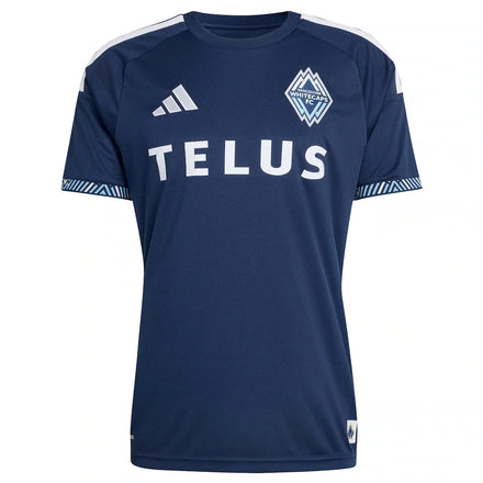 Vancouver Whitecaps FC adidas 2026 The Coastal Jersey Replica Custom Jersey - Deep Sea Blue