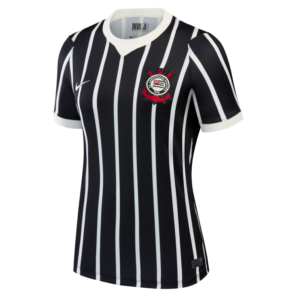 Corinthians Nike Women's 2026 Away Stadium Replica Jersey - Black