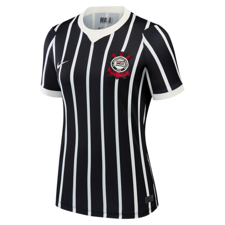 Corinthians Nike Women's 2026 Away Stadium Replica Jersey - Black