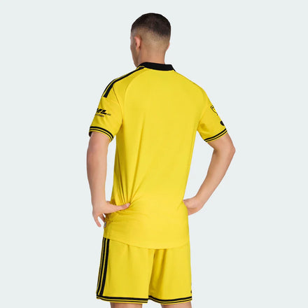 Columbus Crew adidas 2026 The Crafted for Excellence Kit On-Field Authentic Patch Jersey - Yellow