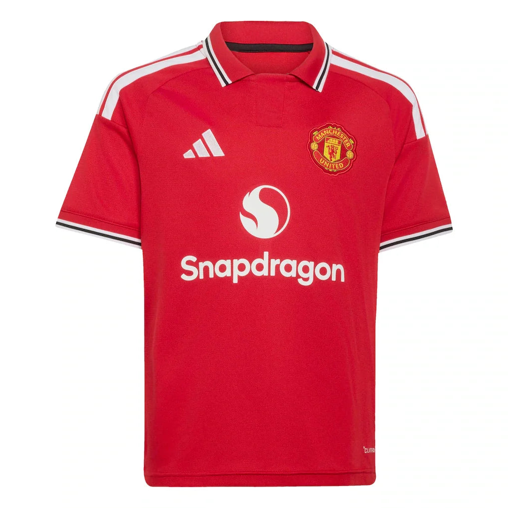 Bruno Fernandes Manchester United adidas Youth 2026/27 Home Replica Jersey - Red
