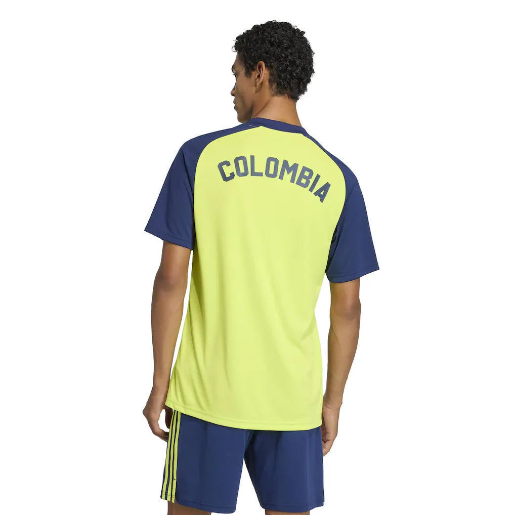 Colombia National Team adidas 2026 Pre-Match Top - Yellow