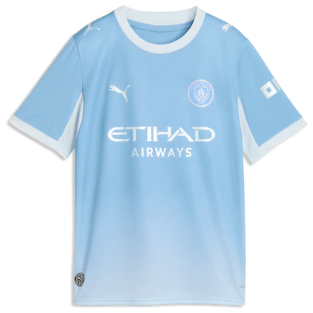 Phil Foden Manchester City Puma Youth 2026/27 Home Replica Jersey - Light Blue