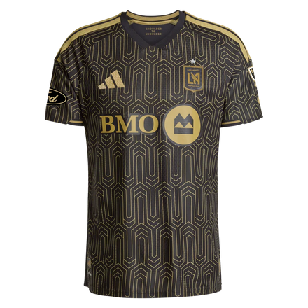 Denis Bouanga LAFC adidas 2026 2026 Primary Kit On-Field Authentic Patch Jersey - Black