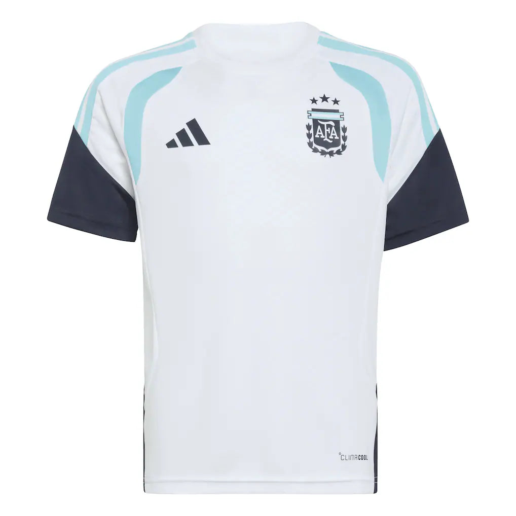 Argentina National Team adidas Youth 2026 Away Tiro Training Jersey - White
