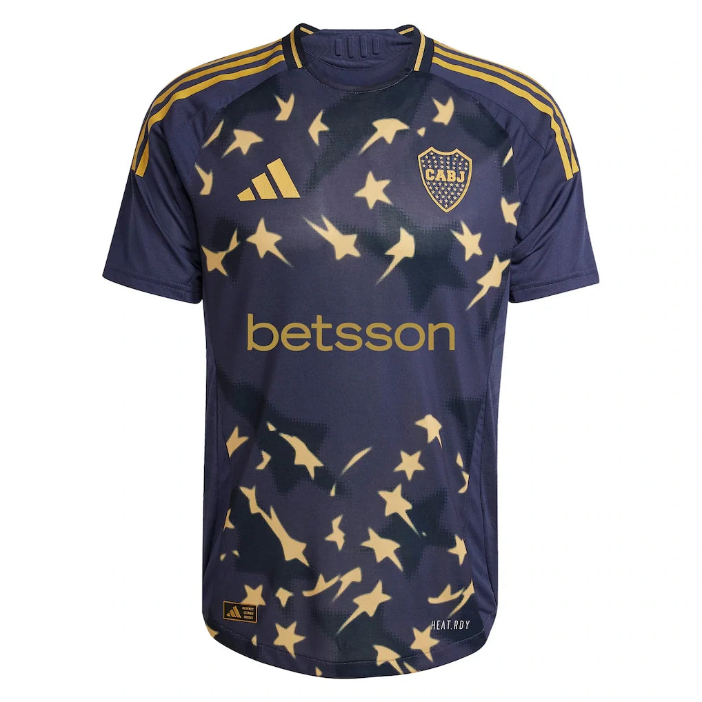 Boca Juniors adidas 2024/25 Third Authentic Jersey - Navy