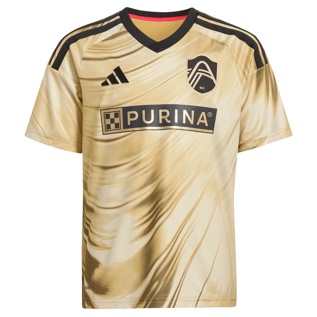 Marcel Hartel St. Louis CITY SC adidas Youth 2026 The Tina Turner Kit Replica Jersey - Yellow