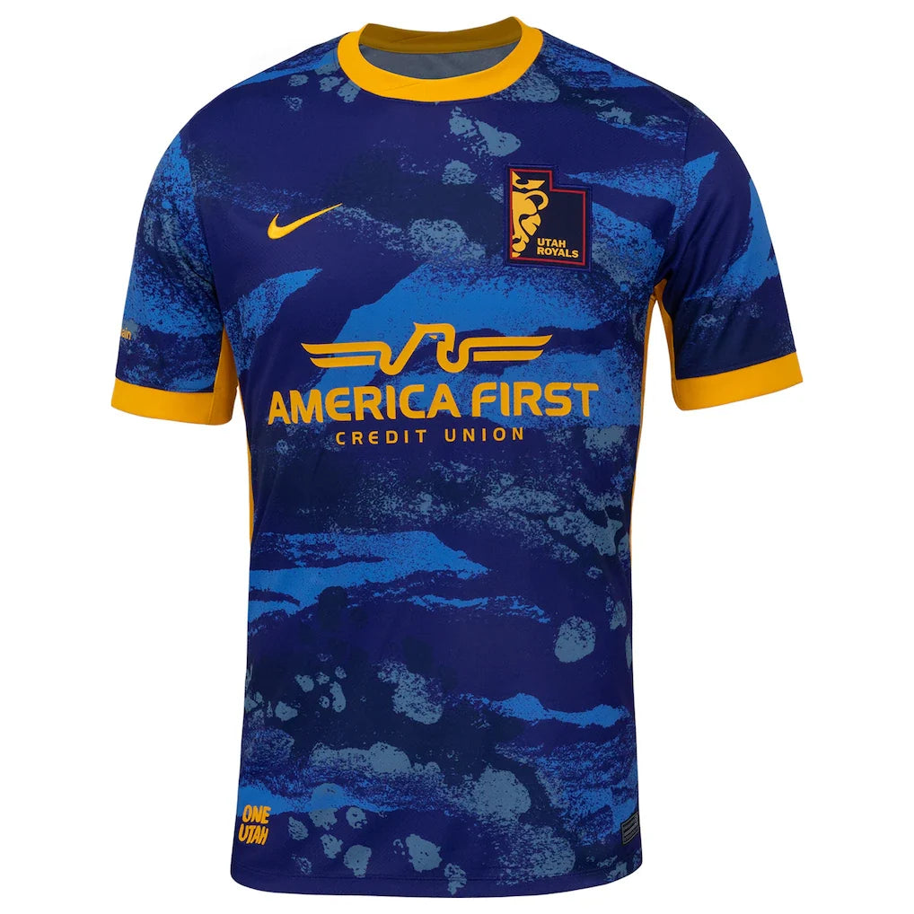 Utah Royals Nike 2025 Great Salt Lake Kit Stadium Replica Jersey - Navy