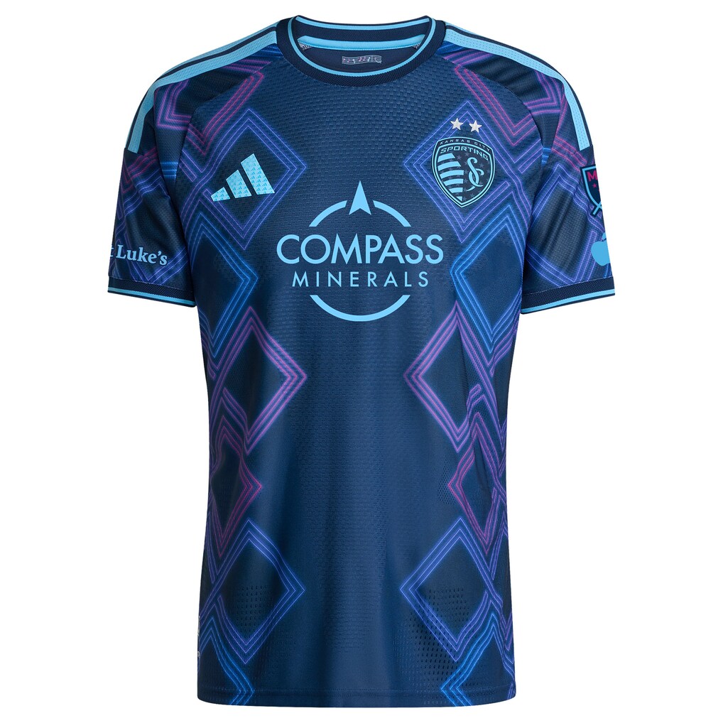Dejan Joveljic Sporting Kansas City adidas 2026 The 18th & Vine Kit On-Field Authentic Patch Jersey - Blue