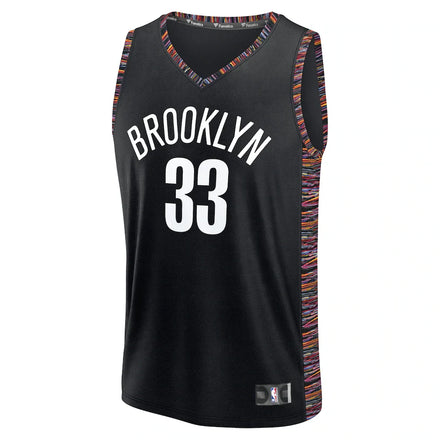 Nic Claxton Brooklyn Nets Fanatics 2025/26 City Edition Fast Break Jersey - Black